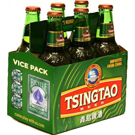 Tsingtao Chinese Lager, 6 pack, 12 fl oz