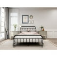 thumbnail image 1 of Tslinn Metal Full Bed Frame with Headboard and Footboard,Black Color,Classic Style, 1 of 4