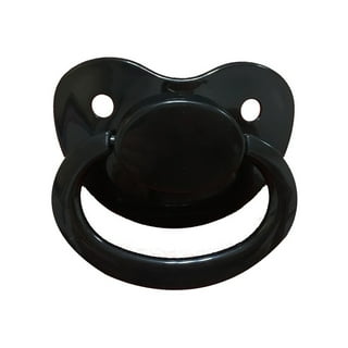 Black pacifier sales