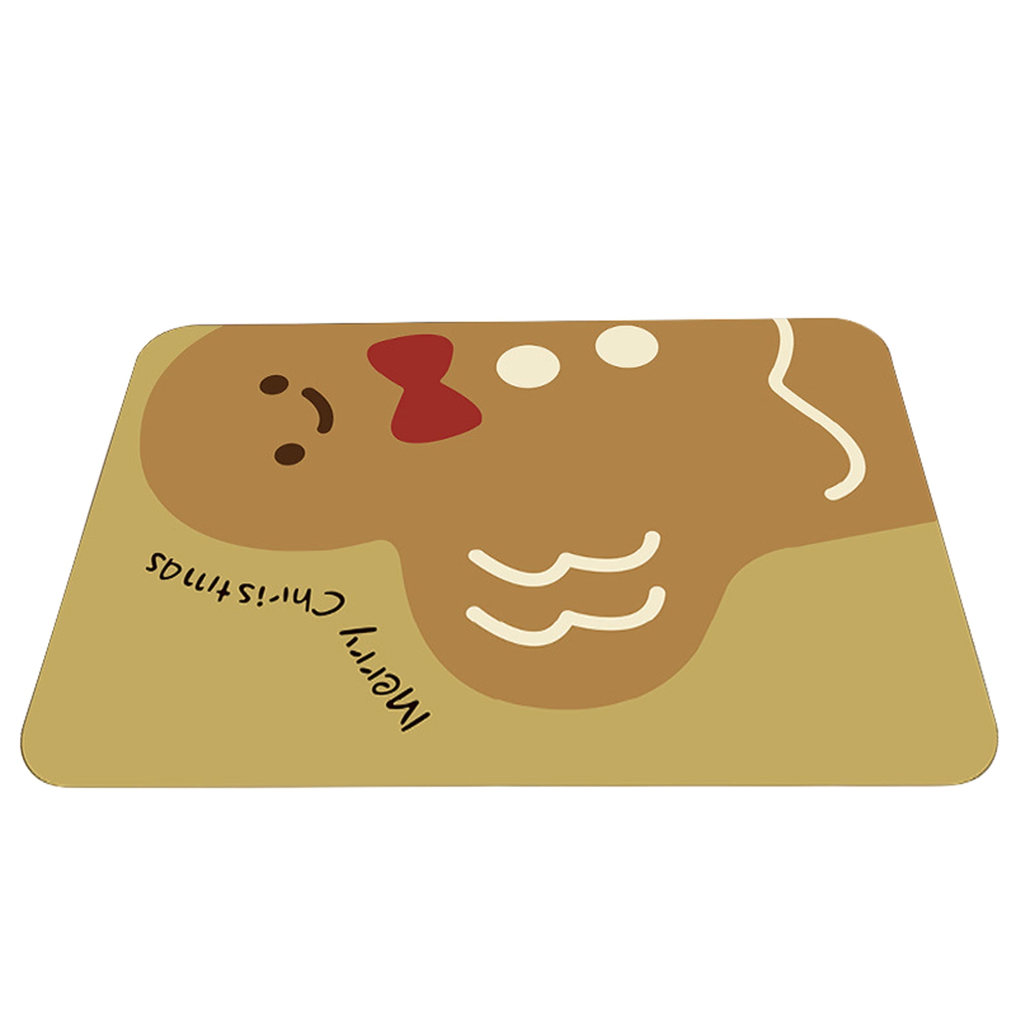 Tsseiatte Christmas Rug Christmas Panda Santa Indoor Mat Home Decor