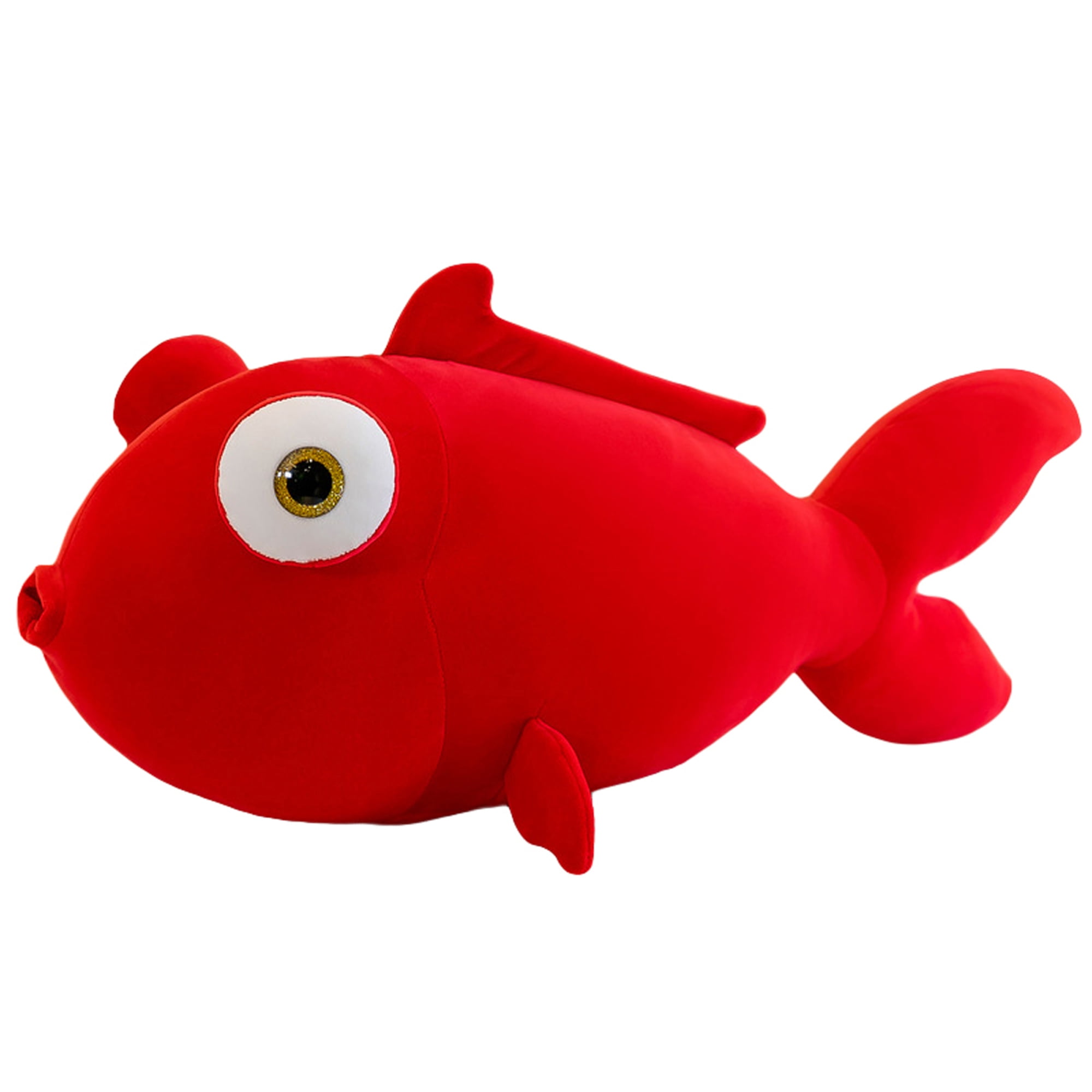 Tsseiatte Fish Plush Toy Cute Goldfish Stuffed Animal Carp Doll Room
