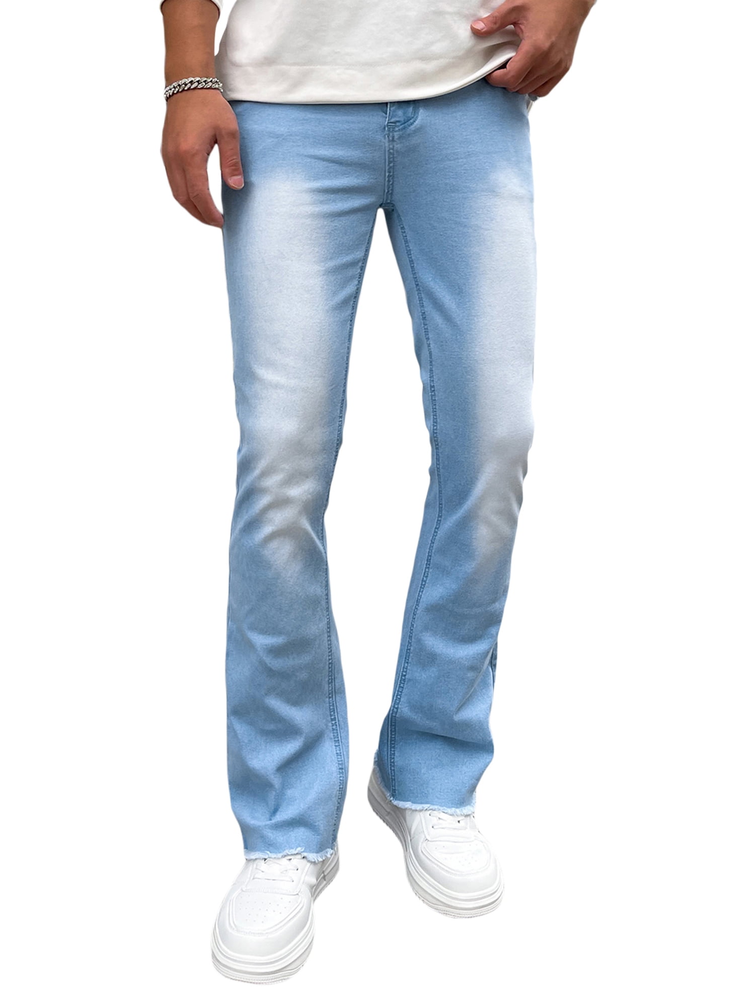 Jorts Men Baggy EnllerviiD Men's Baggy Denim Shorts Loose Fit