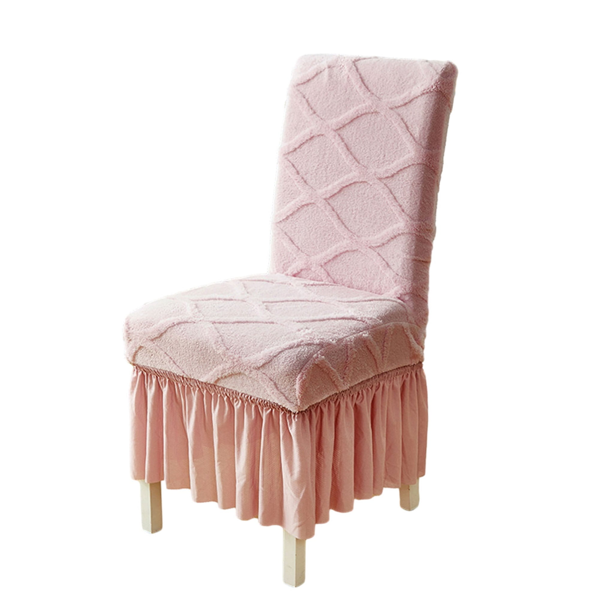 Tsseiatte Milk Velvet Dining Chair Covers, Stretch Chair Slipcover with