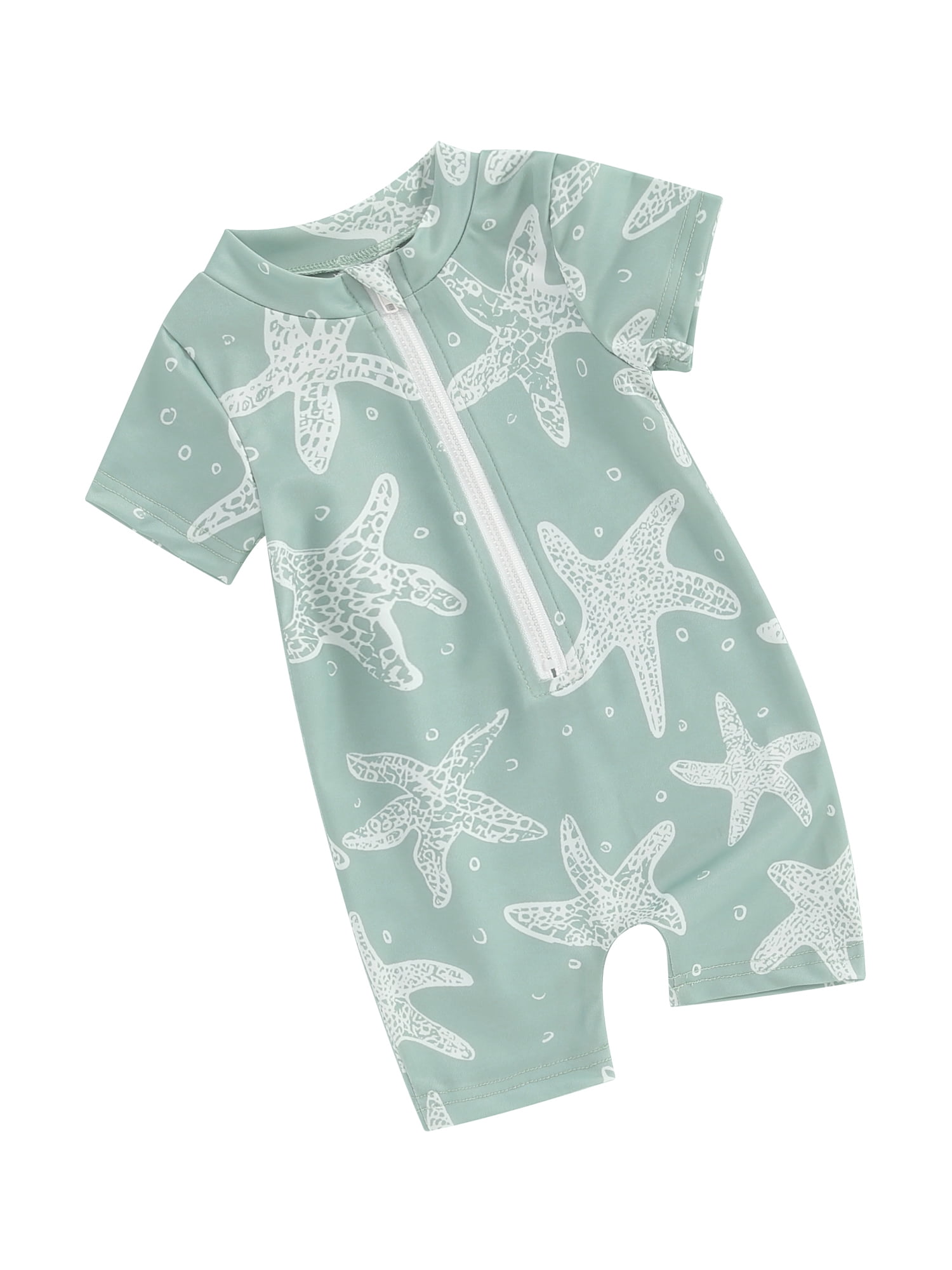 Tsseiatte Toddler Boys Rash Guard Swimsuit Sun Protection Short Sleeve