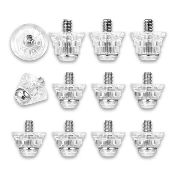 Tssuoun 12 Pcs Football Boots Studs Replacement Professional Sport Replacing Equipment Footwear Accessories Shoes Stud Sport Fitting