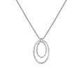 thumbnail image 1 of Tssuoun Chain Necklace Gold Jewelry Elegant Vintage Style Sturdy Hanging Pendants Decorations Valentines Day Long Necklaces for Women Silver, 1 of 6