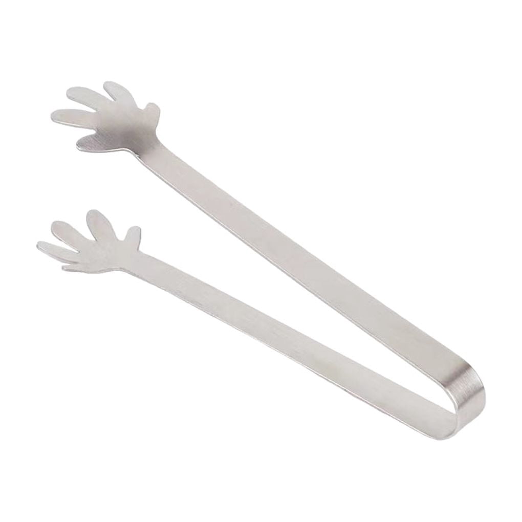 Tssuoun Food Tongs Stainless Party Cooking Ice Cube Kitchen Clips Bar ...