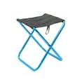 thumbnail image 1 of Tssuoun Oxford Cloth Folding Stool Portable Alloy Chair Indoor Outdoor Backyard Garden Camping Hiking Mountaineering Relaxing Seat, 1 of 5