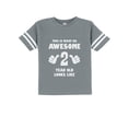thumbnail image 1 of Tstars Awesome 2 Year Old Boys Unisex T-Shirt - Perfect 2nd Birthday Gift - Cute & Funny Toddler Jersey Tee - Baby Boy Humorous B-Day Party Top - Celebrate Two Years Old With Style, 1 of 6