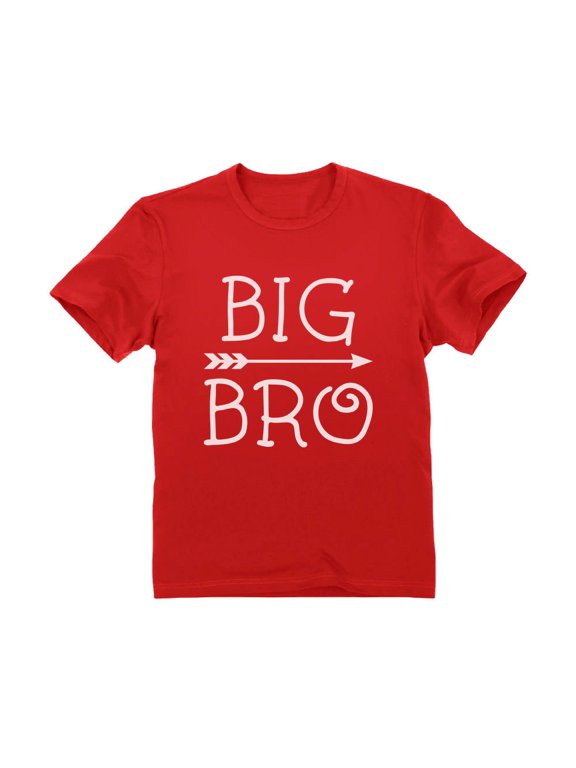 Big Brother Youth T-Shirt - Perfect Pregnancy Announcement Gift - Big Bro Graphic Tee for Boys - High-Quality, Comfy, and Stylish Sibling Shirt - Ideal for Baby Showers and Birth Announcements