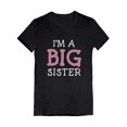 thumbnail image 1 of Tstars Big Sister Graphic Tee - Perfect Gift for New Siblings - Celebrate Family Expansion -Unique B-Day Present for Elder Sisters - Cute and Fun Way to Announce Pregnancy - Comfy Girls' T-Shirt -, 1 of 5