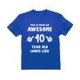 thumbnail image 1 of Tstars Birthday Boy Shirt 10th Birthday Shirt Birthday Gift for 10 Year Old Birthday Shirts for Boy Shirt for Kids Birthday Youth Unisex T Shirt, 1 of 8