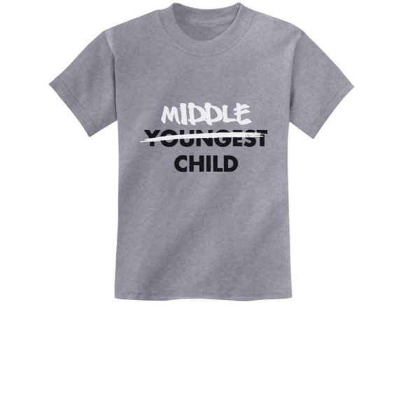 Tstars Birthday Boy T-Shirt - Fun Middle Child Humor - Gift for Baby Birthday Party - Cool Tee for Young Brothers - Youth Kids Apparel - Show Your Sibling Love and Family Pride