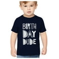 thumbnail image 1 of Tstars Birthday Dude Toddler's T-shirt - Boys' Fun Birthday Graphic Tee - Perfect Birthday Gift for Kids - Comfortable & Stylish Birthday Themed Apparel, 1 of 7