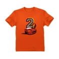 thumbnail image 1 of Tstars Boys 2nd Birthday Gift Birthday Gift for 2 Year Old Graphic Tee Race Car Birthday Party Tshirt Birthday Shirts for Baby Boy B Day Toddler Kids T Shirt, 1 of 6