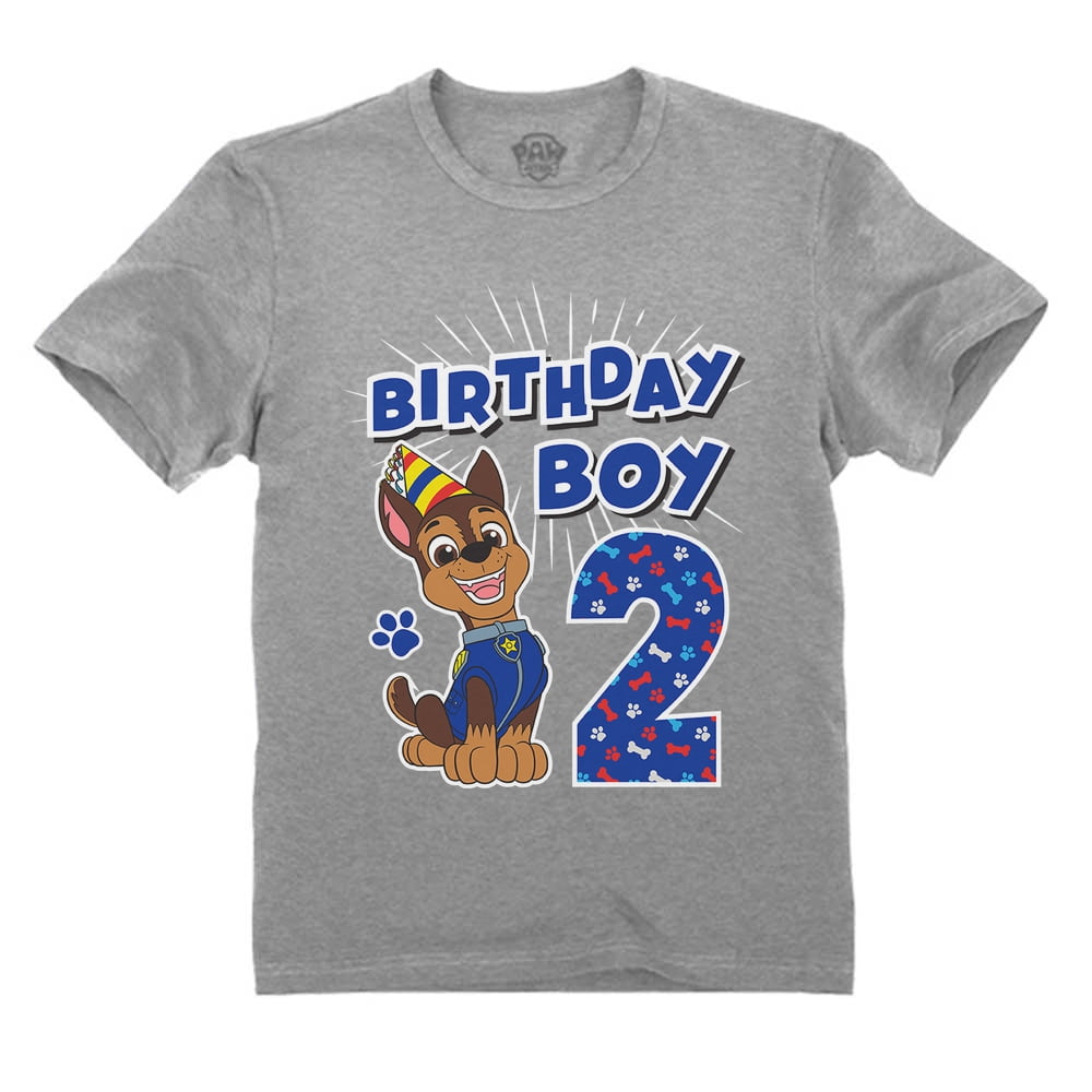 Paw patrol 2nd top birthday outfit boy