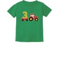 thumbnail image 1 of Tstars Boys 3rd Birthday Construction T-shirt - Toddler's Perfect Gift - Birthday Party Graphic Tee - Celebrate Three Years with Fun Tractor Print - Durable Kids Shirt - Truck-Themed Birthday Apparel, 1 of 6