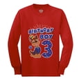 thumbnail image 1 of Tstars Boys 3rd Birthday Paw Patrol Chase Shirt - Officially Licensed Birthday Tee for 3 Year Old - Perfect Kids Party Outfit - Memorable Birthday Gift for Toddlers - Graphic Print Long Sleeve T-shirt, 1 of 5