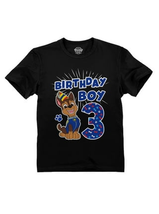 Paw patrol 1st birthday shop shirt boy