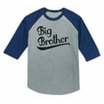 thumbnail image 1 of Tstars Boys Big Brother Shirt Gift for Big Brother Siblings Birthday Baby Shower Pregnancy Announcement Graphic Tee Big Bro Gifts for Brother 3-4 Sleeve Baseball Jersey Toddler T-Shirt, 1 of 5