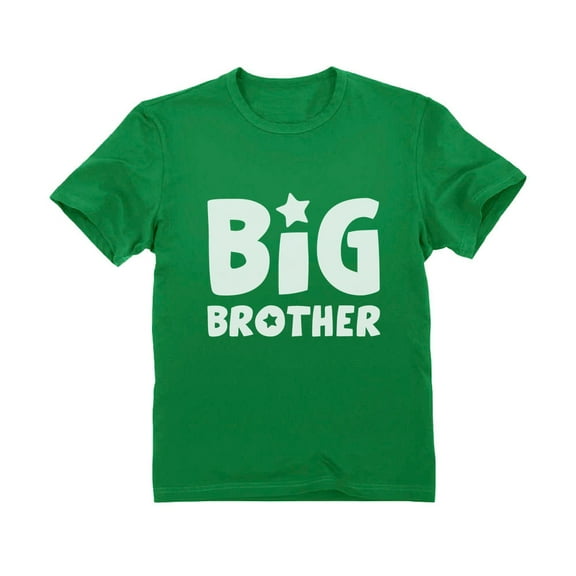 Tstars Boys' Big Brother T-Shirt - Ideal Gift for Elder Siblings - Perfect for Birthdays, Pregnancy Announcements, or as a Big Brother Gift