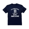 thumbnail image 1 of Tstars Boys Birthday Gift - 11th Birthday Graphic T-shirt - Celebrating 11 Years of Being Awesome - Unique Party Outfit - Youth Kids Birthday Shirt - Ideal Gift for Eleven-Year-Olds, 1 of 7