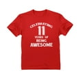 thumbnail image 1 of Tstars Boys Birthday Gift - 11th Birthday Graphic T-shirt - Celebrating 11 Years of Being Awesome - Unique Party Outfit - Youth Kids Birthday Shirt - Ideal Gift for Eleven-Year-Olds, 1 of 7