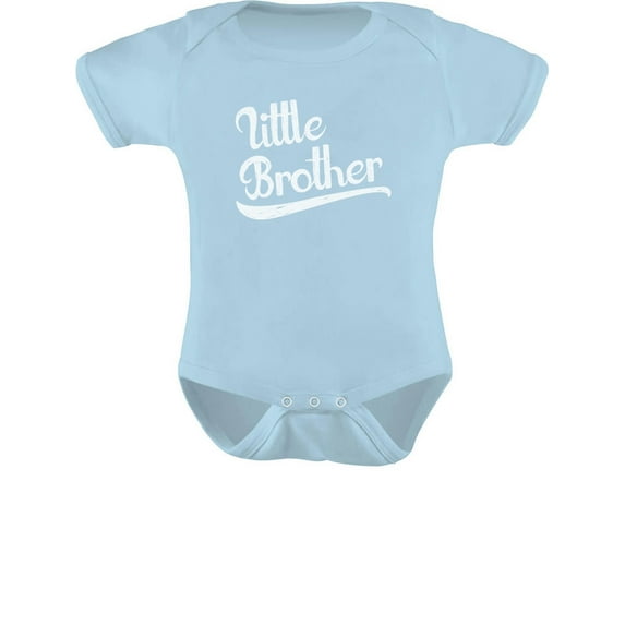 Tstars Boys Pregnancy Announcement Baby Shower Gift for Baby Shower Little Brother Baby Shower Gift for Baby Boy Birthday Gifts Cute Newborn Party Baby Bodysuit