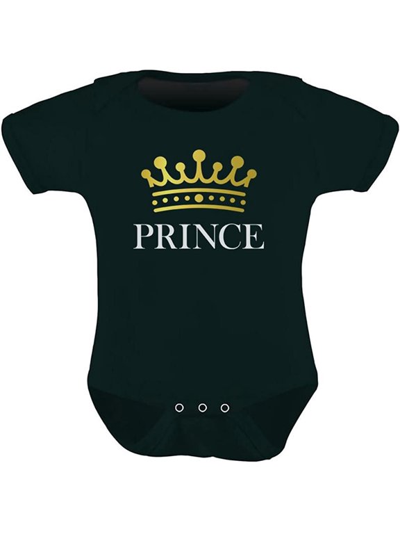 Boys Pregnancy Announcement Baby Shower Gift for Baby Shower Prince Crown Gift for Baby Boy Baby Brother Infant Birthday Gifts Cute Newborn Party Baby Bodysuit
