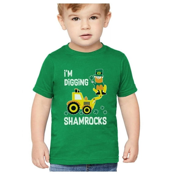 Tstars Boys Team Shamrock St Patricks Day Official Kids Cute Gift Irish Pride Toddler Kids T Shirt