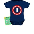 thumbnail image 1 of Tstars Boys Unisex 1st Birthday Gift for 1 Year Old Captain Birthday Gifts for Baby Boy Gift for One Year Old Birthday Party Birthday B Day Infant Baby Bodysuit, 1 of 4