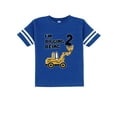 thumbnail image 1 of Tstars Boys Unisex 2nd Birthday Gift Birthday Gift for 2 Year Old Shirt Bulldozer Construction Birthday Shirts for Baby Boy Graphic Tee Birthday Party Cute B Day Toddler Jersey T Shirt, 1 of 7
