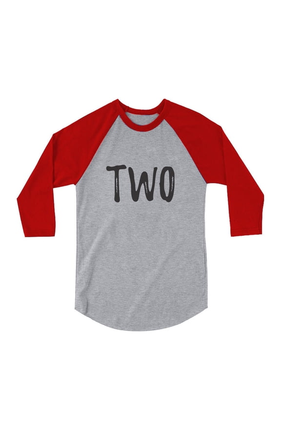 Boys Unisex 2nd Birthday Gift Tshirt Birthday Gift for 2 Year Old Baseball Birthday Shirts for Baby Boy Tshirt Birthday Party Child B Day 3-4 Sleeve Jersey Toddler Shirt