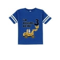 thumbnail image 1 of Tstars Boys Unisex 3rd Birthday Gift Birthday Gift for 3 Year Old Bulldozer Construction Birthday Shirts for Boy Graphic Tee Cute B Day Birthday Party Toddler Jersey T Shirt, 1 of 5