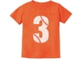 thumbnail image 1 of Tstars Boys Unisex 3rd Birthday Gift Baseball Tshirt Birthday Gift for 3 Year Old Birthday Gift for Boys Birthday Gift for Three Year Old Birthday Party B Day Toddler Kids T Shirt, 1 of 6