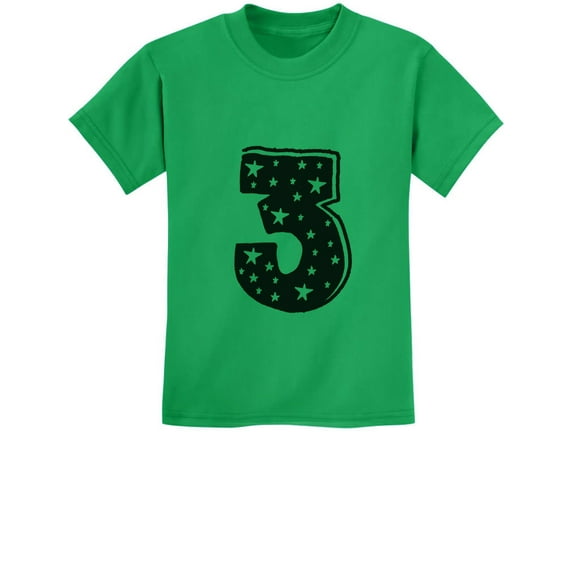 Tstars Boys Unisex 3rd Birthday Gift Superstar Shirt Birthday Gift for 3 Year Old Birthday Gift for Boys Cute Gift Idea Birthday Party B Day Youth Kids T Shirt