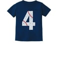 thumbnail image 1 of Tstars Boys Unisex 4th Birthday Gift Shirt Birthday Gift for 4 Year Old Baseball Birthday Shirts for Boy Graphic Tee Tshirt B Day Birthday Party Toddler Kids Graphic T Shirt, 1 of 6