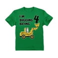 thumbnail image 1 of Tstars Boys Unisex 4th Birthday Gift Shirt Birthday Gift for 4 Year Old Bulldozer Tractor Construction Party Birthday Shirts for Boy Shirt Graphic Tee B Day Birthday Party Toddler Kids T Shirt, 1 of 7