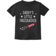 thumbnail image 1 of Tstars Boys Unisex 4th of July Shirts for Boy Kids Daddys Little Firecracker Cute Funny Humor Independence Day Patriotic USA Gifts Fourth of July Toddler Infant Kids T Shirt, 1 of 7