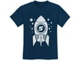thumbnail image 1 of Tstars Boys Unisex 5th Birthday Gift Space Rocket Shirt Birthday Gift for 5 Year Old Birthday Gift for Boys Gift for Five Year Old Birthday Party B Day Youth Kids T Shirt, 1 of 9