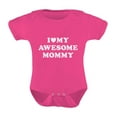 thumbnail image 1 of Tstars Boys Unisex Best Gift for Mother's Day Shirts I Love my Awesome Mommy Baby Toddler Cool Cute Gift for Mom Shirts for Baby Boy Mothers Day Gift Baby Bodysuit, 1 of 7
