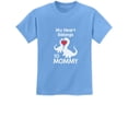 thumbnail image 1 of Tstars Boys Unisex Best Gift for Mother's Day Shirts Tee My Heart Belongs to Mommy Kids Cool Cute Gift for Mom Shirts for Boy T Rex Love Mothers Day Gift Kids T Shirt, 1 of 7