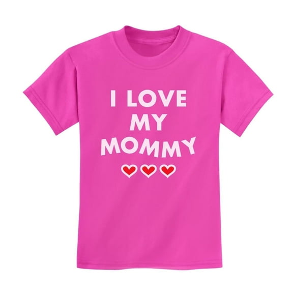 Tstars Boys Unisex Best Gift for Mother's Day Shirts Tee I Love my Mommy Kids Cool Cute Gift for Mom Shirts for Boy Mothers Day Gift Kids T Shirt