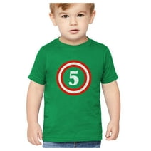Tstars Boys Unisex Birthday Gift for 5 Year Old Graphic Tee 5th Birthday Gift for Five Years Old Captain Birthday Shirts for Boy B Day Birthday Party Toddler Infant Kids T Shirt
