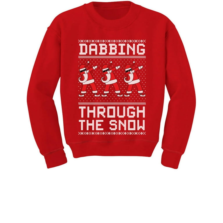 Dabbing Through The Snow Boys Shirt Christmas Dabbing Santa T-Shirt Dabbing Through The Snow Boys Shirt Christmas Dabbing Santa T-Shirt