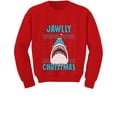 thumbnail image 1 of Tstars Boys Unisex Christmas Shirts Gift Jawlly Christmas Ugly Xmas Sweater Party Shark Kids Family Holiday Shirts Xmas Party Christmas Gifts for Boy Youth Kids Sweatshirt, 1 of 5