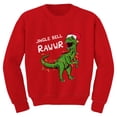 thumbnail image 1 of Tstars Boys Unisex Christmas Shirts Gift Christmas Pullover for Kids Jingle Bell Rawr T Rex Santa Kids Family Holiday Shirts Xmas Party Christmas Gifts for Boy Toddler Kids Birthday Gift Sweatshirt, 1 of 5