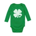 thumbnail image 1 of Tstars Boys Unisex Clover Heart Infant Outfit St Patricks Day Irish Shamrock St Patricks Day Cute Shirts Gift for Boys Irish Shirt Pride Proud Irish Baby Long Sleeve Bodysuit, 1 of 6