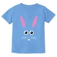 thumbnail image 1 of Tstars Boys Unisex Easter Holiday Shirts Bunny Face Shirt Cute Little Easter Bunny Kids Happy Easter Party Shirts Humor Funny Easter Gifts for Boy Kids T Shirt, 1 of 6