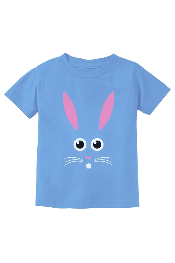 Boys Unisex Easter Holiday Shirts Bunny Face Shirt Cute Little Easter Bunny Kids Happy Easter Party Shirts Humor Funny Easter Gifts for Boy Kids T Shirt